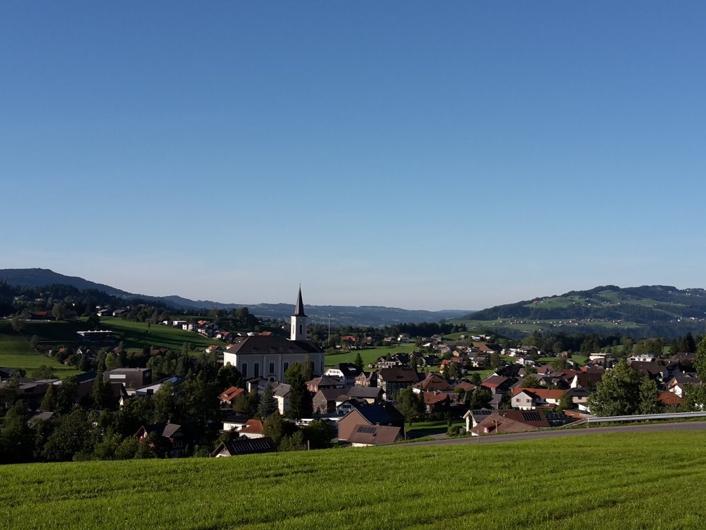 Blick auf Alberschwende