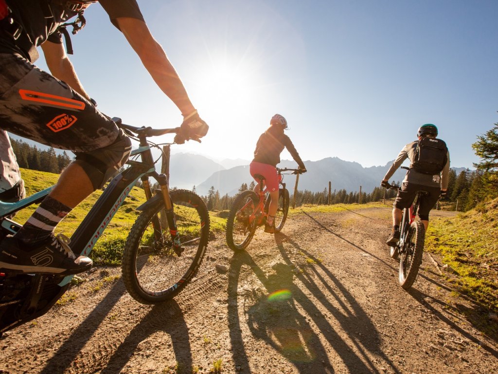 Mountainbiken im Brandnertal (Symbolbild)